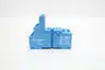 FINDER 94.04.SPA 4CO-4PDT CLAMP TERMINAL SOCKET BOX OF 10 OTHER RELAY thumbnail 2