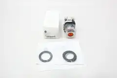 ALLEN BRADLEY 800TC-FXQ24AA PUSH-PULL BUTTON MUSHROOMHEAD 2-POS 30MM 24V-AC/V-DC
