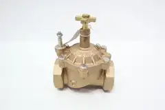 SUPERIOR 11/20H BRASS IN-LINE VALVE 2IN NPT