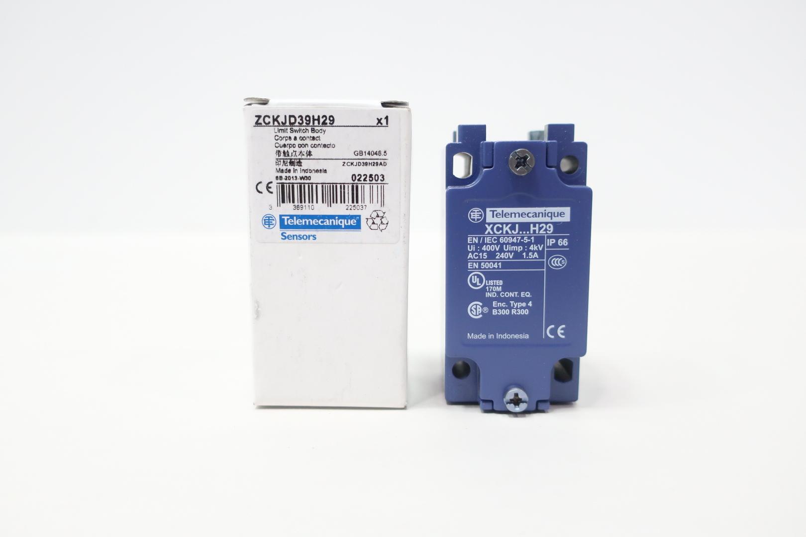 TELEMECANIQUE ZCKJD39H29 LIMIT SWITCH BODY 240V-AC