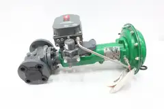 FISHER ET 667 SIZE 30 DVC6200HW2 PNEUMATIC STEEL CONTROL VALVE 1-1/2IN 300