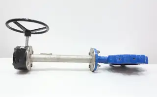 FLOW 06C2245353 MANUAL STAINLESS LUGGED BUTTERFLY VALVE 6IN