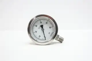 NOSHOK 25-400 PRESSURE GAUGE 2-1/4IN 1/4IN NPT 0-60PSI