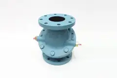 VAL-MATIC 9804 IRON TILTED DISC CHECK VALVE 4IN FLANGED