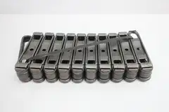 SET OF 10 WEBB X-658 TROLLEY ROLLER LINKS