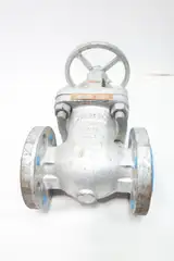 PACIFIC 02A3ABHF MANUAL IRON FLANGED KNIFE GATE VALVE 2IN 300