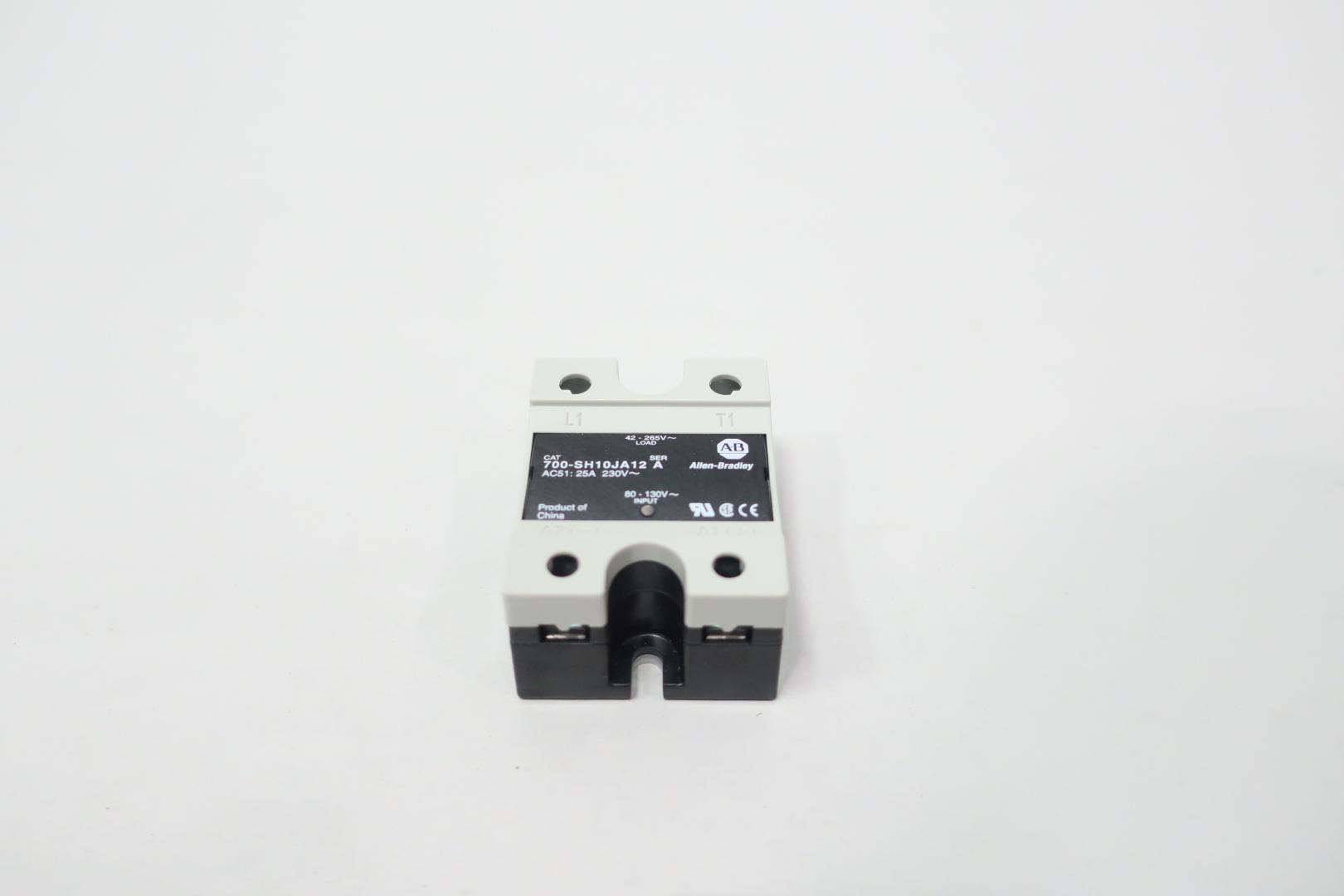 ALLEN BRADLEY 700-SH10JA12 SOLID STATE RELAY 25A AMP 42-265V-AC 80