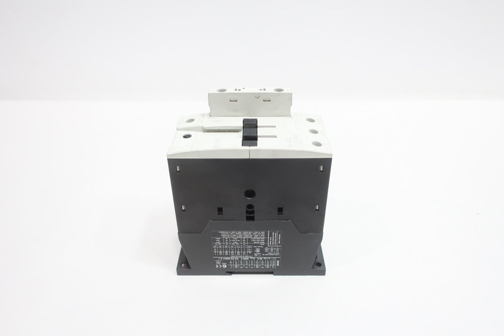 Eaton XTCE040D00A / Moeller DILM40 110/120V Contactor - New