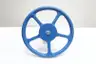 CONVAL 12U4J-1050K-00-1 MANUAL BUTT WELD STEEL ANGLE BODY GLOBE VALVE 3IN 1500 thumbnail 2