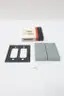 RED DOT 2CWPDR DUPLEX RECEPTACLE COVER thumbnail 1