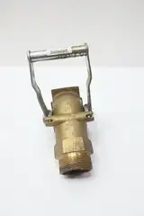 JUSTRITE 08552 BRASS DRUM GATE VALVE FOR VISCOUS LIQUIDS 2IN NPT