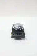 REES 01371-012 CHROME MUSHROOM PLUNGER PUSHBUTTON 600V-AC 250V-DC
