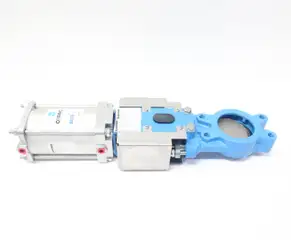 ORBINOX EXMPS74548 PNEUMATIC IRON KNIFE GATE VALVE 3IN