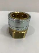 DIXON 12EF12-B BRASS STRAIGHT THROUGH FEMALE COUPLER 1-1/2IN NPT