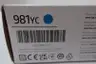 HEWLETT PACKARD HP 981YC L0R17YC PAGEWIDE INK CARTRIDGE CYAN thumbnail 6