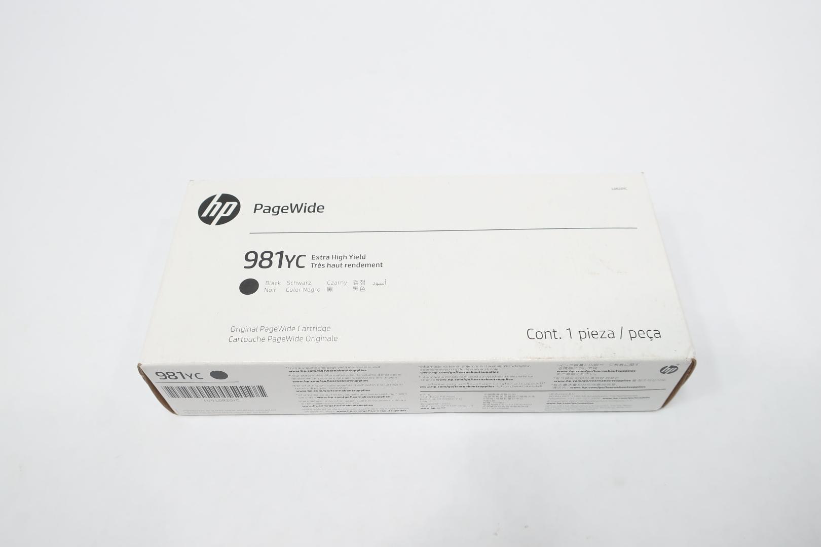 HEWLETT PACKARD HP 981YC L0R20YC PAGEWIDE INK CARTRIDGE BLACK