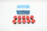 BOX OF 10 BACO L22ED01 MUSHROOM PUSHBUTTON RED thumbnail 1