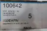 BOX OF 5 BACO 333EARM RED LED SCREW TERMINAL 130V-AC 3P thumbnail 8