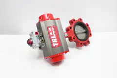 TOWNLEY TM-4 DI APL-210N PNEUMATIC BUTTERFLY VALVE 6IN