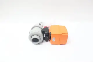 GEORG FISCHER EA25 546 CPVC ELECTRIC BALL VALVE 2IN