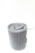 INTRALOX SERIES 2400 RADIUS FLUSH POLYPROPYLENE GREY CONVEYOR BELT 19.70FT 16IN