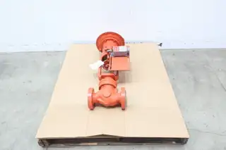 COPES VULCAN GS PNEUMATIC STEEL FLANGED GENERAL SERVICE CONTROL VALVE 2IN 600