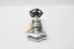 HENRY VOGT VOS-60 MANUAL STAINLESS SOCKET WELD GLOBE VALVE 1IN