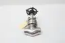 HENRY VOGT VOS-60 MANUAL STAINLESS SOCKET WELD GLOBE VALVE 1IN thumbnail 1