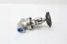 HENRY VOGT VOS-60 MANUAL STAINLESS SOCKET WELD GLOBE VALVE 1IN thumbnail 2