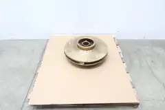 5-VANE BRONZE PUMP IMPELLER 22IN OD 3IN BORE