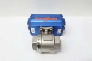 DYNAQUIP 4YM65 PNEUMATIC STAINLESS BALL VALVE 2IN NPT