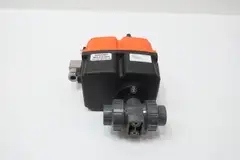 GEORG FISCHER R20 ELECTRIC PVC BALL VALVE 1/2IN NPT