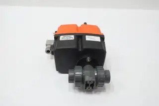GEORG FISCHER R20 ELECTRIC PVC BALL VALVE 1/2IN NPT