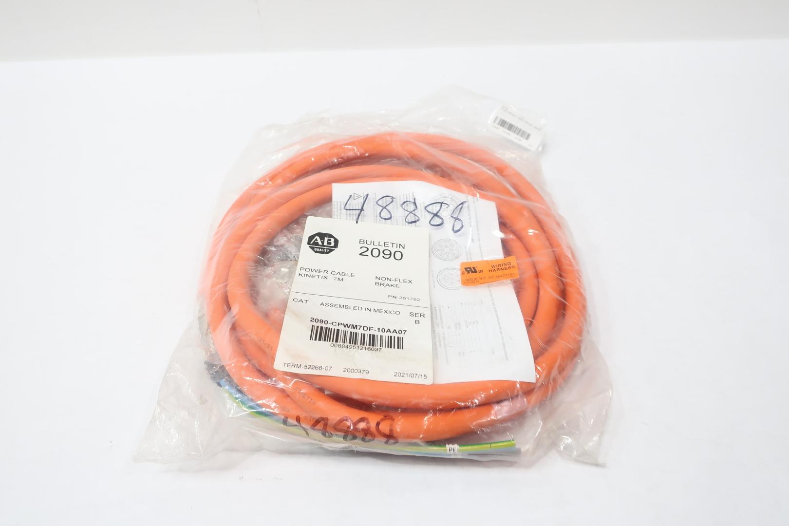 user_7ee84bc7品 ALLEN BRADLEY 2090-CPWM7DF-10AA07 KINETIX POWER CABLE 7M