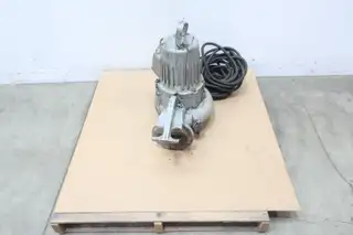 FLYGT 3102.060 SUBMERSIBLE SEWER PUMP 5HP 600V-AC