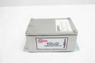 VITEC 438A 53284-1 ELECTRONIC VIBRATION SWITCH 120/240V-AC