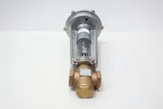 SIEMENS 599-03131 599-01050 PNEUMATIC BRONZE GLOBE VALVE 1IN NPT
