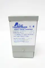 ACME TRANSFORMER T-2-53107-S VOLTAGE TRANSFORMER 0.25KVA 600V-AC 120/240V-AC 1PH