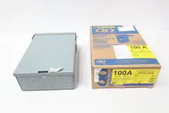 SQUARE D QO612L100RB CIRCUIT BEAKER LOAD CENTER 100A AMP 120/240V-AC 1PH