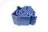 INTRALOX A1E244DCD1LT-00 SERIES 1400 MTW FLAT TOP BLUE ACETAL BELT 10IN 6IN thumbnail 1