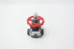 CHEMLINE PLASTICS U-PVC-EPDM 2070001 MANUAL PVC DIAPHRAGM VALVE 3/4IN NPT