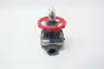 CHEMLINE PLASTICS U-PVC-EPDM 2070001 MANUAL PVC DIAPHRAGM VALVE 3/4IN NPT thumbnail 4