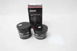 DEVCON 10240 PLASTIC STEEL 5 MINUTE PUTTY 1LB DARK GRAY