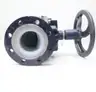 GIE A395 MANUAL IRON FLANGED DIAPHRAGM VALVE 4IN thumbnail 3