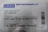 WIKA 9837892 PRESSURE GAUGE 4-1/2IN 0-300PSI 1/4IN NPT thumbnail 7