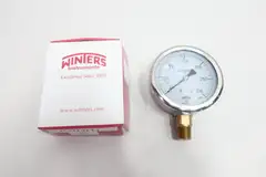 WINTERS PFH1248R1 PRESSURE GAUGE 4IN 1/2IN 0-300PSI