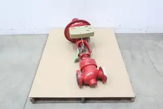 MASONEILAN 38-41512 PNEUMATIC STEEL FLANGED CONTROL VALVE 2IN 600