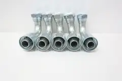 BOX OF 5 PARKER 13977-24-24 CRIMP STYLE HYDRAULIC HOSE FITTING 1-1/2IN JIC