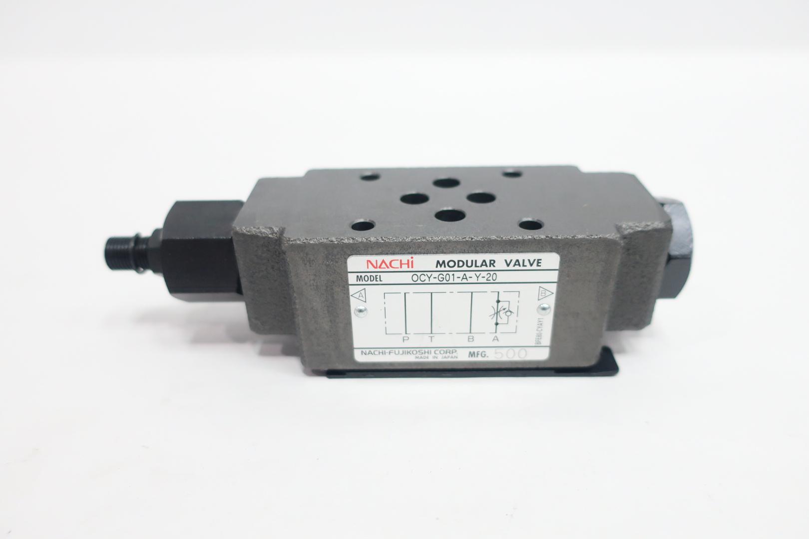NACHI OCY-G01-A-Y-20 MODULAR VALVE