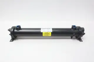 THERMAL TRANSFER C-624-2-4-T-SS SHELL AND TUBE HEAT EXCHANGER 1IN X 1IN NPT